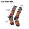 thumbnail image 2 of Balery BBQ Icons Calcetines novedosos Calcetines deportivos Calcetines hasta la rodilla Calcetines de algodón Calcetines originales y geniales, 2 of 6