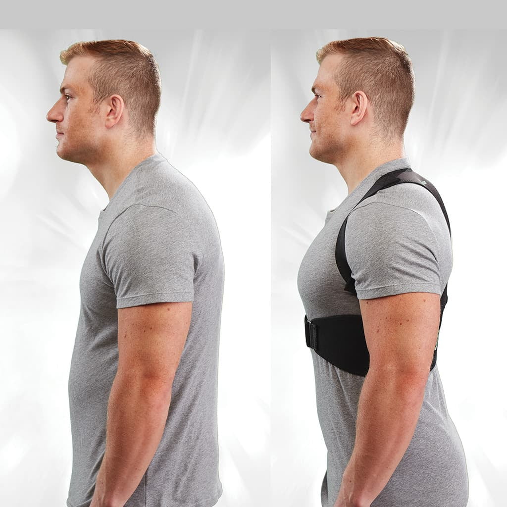 (2 pack) Hempvana Arrow Posture - Fully Adjustable Posture Support & Posture Corrector for Upper Body - Helps Correct Slouching, Text Neck and Hunching Over (L/XL)