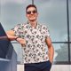 thumbnail image 4 of Fotbe Watercolor Wine Bottle Camiseta Polo de Golf para Hombre con Estampado – Camisa Deportiva Transpirable con Cuello Abotonado-Large, 4 of 6