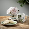 thumbnail image 3 of Sullivans 4.25" Peacock & Floral Mug Set of 4, Ceramic, 3 of 4