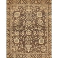 thumbnail image 1 of Ahgly Company Machine Washable Indoor Rectangle Abstract Dark Sienna Brown Area Rugs, 2' x 5', 1 of 7