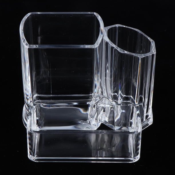 Contenedor de brochas cosméticas Colcomx organizador de cepillo de maquillaje acrílico
