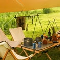 thumbnail image 4 of Pot Suspendu de Camping 4.2L en Oxyde d'Aluminium pour Cuisson en Plein Air Pêche Randonnée, 4 of 7