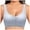 Grey, variant on Comfortable Adjustable Bra No Underwire Seamless Bra For Women Bra Strapless Bra Women Bra Set And Underwear Thong High Support Sports Bra Sports Bras for Running Scrappy Bra Womens Comfort Bras Low