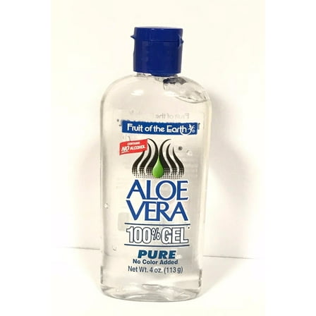 Fruit of the Earth New Aloe Vera 100% Pure Gel 4 oz. / 113g