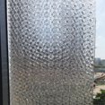 thumbnail image 1 of Opaque Electrostatic Privacy Window Film 3D Diamond Window Film 45cm x 100cm, 1 of 4