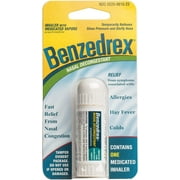 Benzedrex Nasal Decongestant Inhaler (Pack of 6)