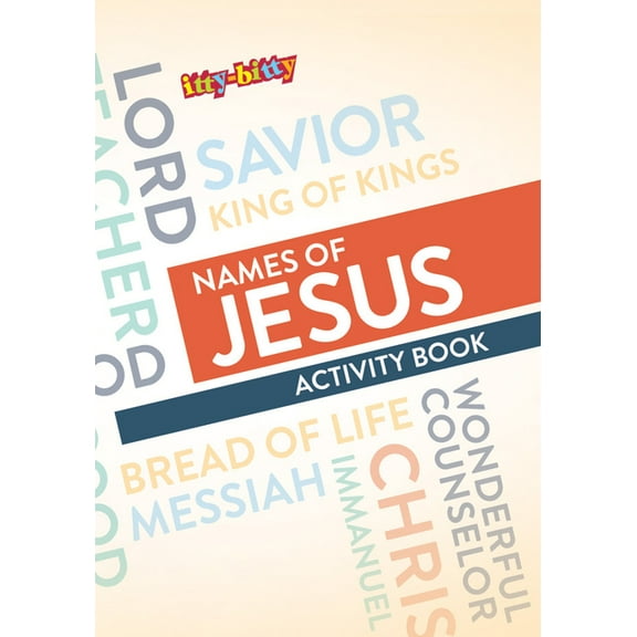 Ittybitty Activity Books Names of Jesus: Itty Bitty Activity Book (Pk of 6), (Paperback)