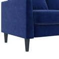 Mr. Kate Winston Reversible Sofa Sectional, Blue Velvet