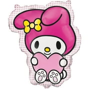My Melody Hello Kitty Foil Balloon 18 Inch