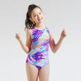 thumbnail image 2 of TAIAOJING Baby Kids Girls Summer Print Professional Training Swimwear Swimsuit Fashion Clothes 2-11Y For 2-3 Years, 2 of 5