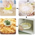 thumbnail image 4 of Fabricante de patatas fritas horneadas para horno microondas, máquina cortadora de patatas fritas crujientes de patatas y verduras para microondas de cocina, herramienta de cocina Ormromra WL-00041, 4 of 6