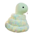 thumbnail image 2 of Figura de serpiente de peluche, recuerdo de fiesta para el hogar, para decoración, regalo de cumpleaños Verde, 2 of 9