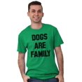 thumbnail image 5 of Dogs Family Mans Best Friend Pet Lady Men's Graphic T Shirt Tees Brisco Brands S, 5 of 6