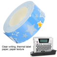 thumbnail image 5 of 2Pcs Print Label Tape Cute Ribbon Thermal Paper for KINGJIM/TEPRA LR5C Labeler, 5 of 5
