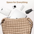 thumbnail image 4 of Bolsa acolchada Babysun para mujer, grande, acolchada, de nailon, 4 of 7