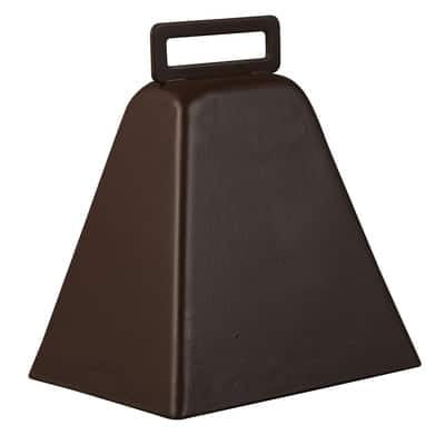 12 Pack: 3.75" Brown Rustic Cowbell by Creatology™