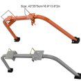 thumbnail image 2 of Shengyu RV Ladder Stabilizer Heavy Duty Attachment For Secure Climbing Anti-slip Rubber U-bolts Orange, 2 of 6