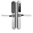 thumbnail image 1 of Smart Fingerprint Door Lock with Handle Touch Screen Keypad Deadbolt Password Code Lever Lock Waterproof Anti‑Theft Door Lock with Key, Card for Apartment Villa School Office, 1 of 5