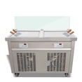 thumbnail image 4 of Kolice Commercial ETL Double Square 21"x21" Fried Ice Cream Machine, Rolled Ice Cream Machine, Auto Defrost, 4 of 10