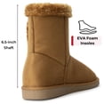 thumbnail image 6 of Alpine Swiss Mindy Women’s Winter Boots | Short Faux Shearling Boot | Warm Comfortable Micro Suede | Anti-Slip Sole | Stylish Fall & Winter Footwear, 6 of 9