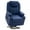 Blue, variant on MCombo Large Power Lift Recliner Chair with Massage and Heat for Big and Tall Elderly, Faux Leather, Dark Brown