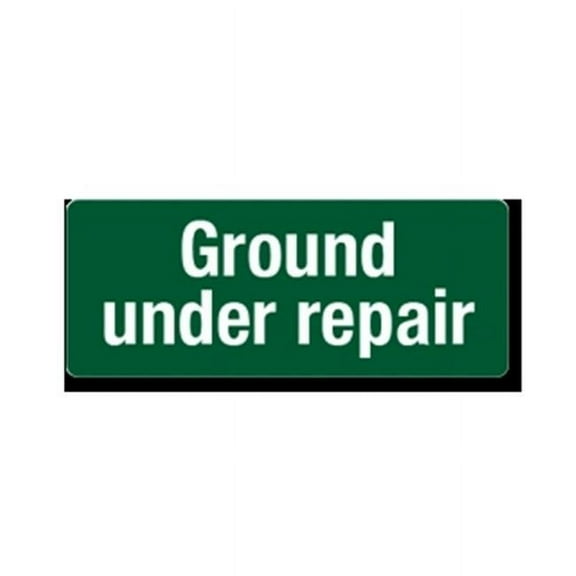 EverMark GHM025 Ground Under Repair Clip-On Sign