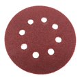 thumbnail image 2 of 10 Pcs Disque de Sable Rond 5 Pouces 125Mm 8 Trous Crochet Boucle 40-3000 Grains, 2 of 2