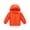 Orange, variant on Kids Boy Girl Outerwear Winter Warm Hooded Puffer Jacket Lightweight Water-Resistant Puffer Hood Coat