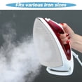 thumbnail image 4 of KEINXS Iron Shoe Protection Ironing Fabric Cover Metal Base Set Non Stick Accessories Aluminum, 4 of 6