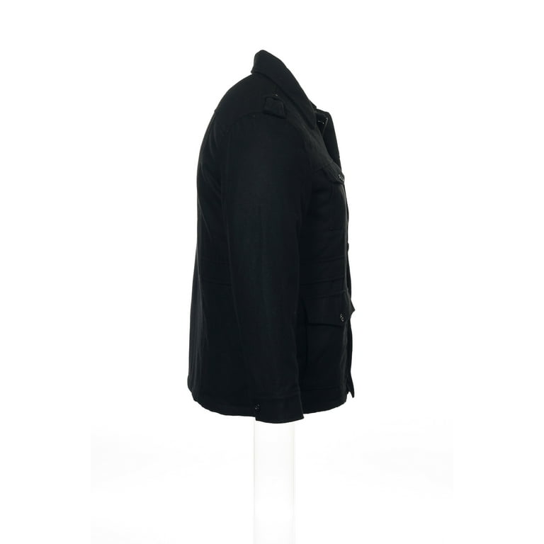 Perry Ellis Men s Black Coat