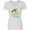 AA-White, variant on Inktastic Earth Day Sea Turtle and Hearts Women's V-Neck T-Shirt