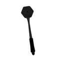 thumbnail image 3 of Cepillo de espalda de silicona para ducha, cepillo corporal de doble cara, portátil para hombres y mujeres, con gancho para colgar, mango largo, negro, 3 of 8