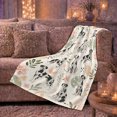 thumbnail image 6 of Whimsical Dalmatian Dog Watercolor Pattern, Playful Pet Portrait Pattern, Warm Flannel Blanket for Living Room and Reading Nook, Dog Lovers Friendship Gift, Pet Lover Home Decor, 6 of 9