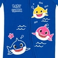 thumbnail image 5 of Pinkfong Baby Shark Infant Baby Boys 2 Pack Zip Up Sleep N' Plays Newborn to Infant, 5 of 5