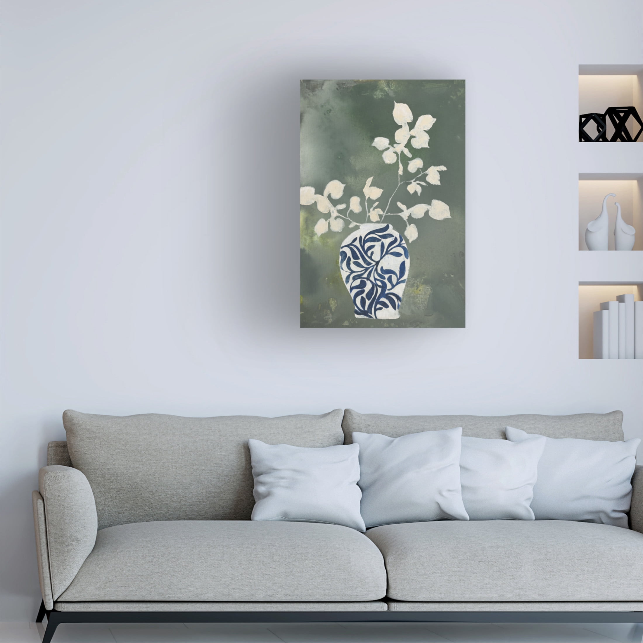 Canvas Wall Art - Design Fabrikken 'Still Life' Wall Art for Living Room, Bedroom, or Office Décor by Trademark Fine Art - 16 x 24 Inches