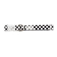 thumbnail image 2 of Oodles Polyester Checkerboard Adjustable Fashion Dog Collar, Multi-Colored, Large, 2 of 9