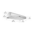 thumbnail image 5 of Ancona UC7636 36" Under-Cabinet Range Hood with Night Light in Stainless Steel, 5 of 5