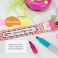 thumbnail image 5 of Ulubulu Retro Mustache Universal Pacifier Clip, Single Pack, 5 of 8