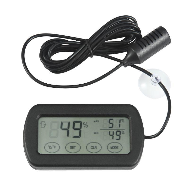 Incubator Egg Hatching Reptile Pet Box Thermometer Hygrometer