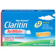 Claritin 12 Hour Allergy Relief RediTabs Orally Disintegrating Tablets30.0 ea(pack of 2)