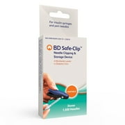 BD Safe Clip Syringe Needle Clipping Clipper Cutter Storage Device