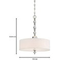thumbnail image 2 of 89931-CH-Designers Fountain-Evi - Three Light Pendant     -Traditional Installation, 2 of 2