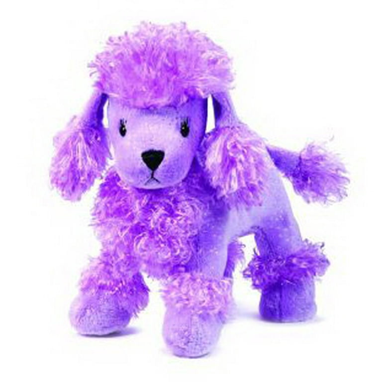 Glittery Purple Sparkle Poodle Plush by Ganz