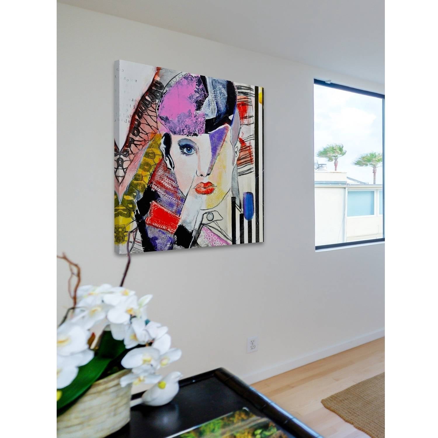 Upside down Inside Out II Painting Print on Wrapped Canvas