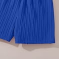 thumbnail image 5 of REDARER Kids 2-Piece Outfit, Textured Short Sleeve Shirt & Shorts, Casual Summer Set for Boys Girls Teens,10-11 Years, 5 of 7
