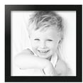 thumbnail image 2 of ArtToFrames 14" x 14" Black Steel Picture Frame, 14x14 inch Black MDF Poster Frame (WOM-4639), 5 Pack, 2 of 6