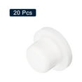 thumbnail image 4 of Uxcell 20Pcs White Rubber Stopper, S14 Plug Holes for 14mm / 0.55" Hole, 4 of 5