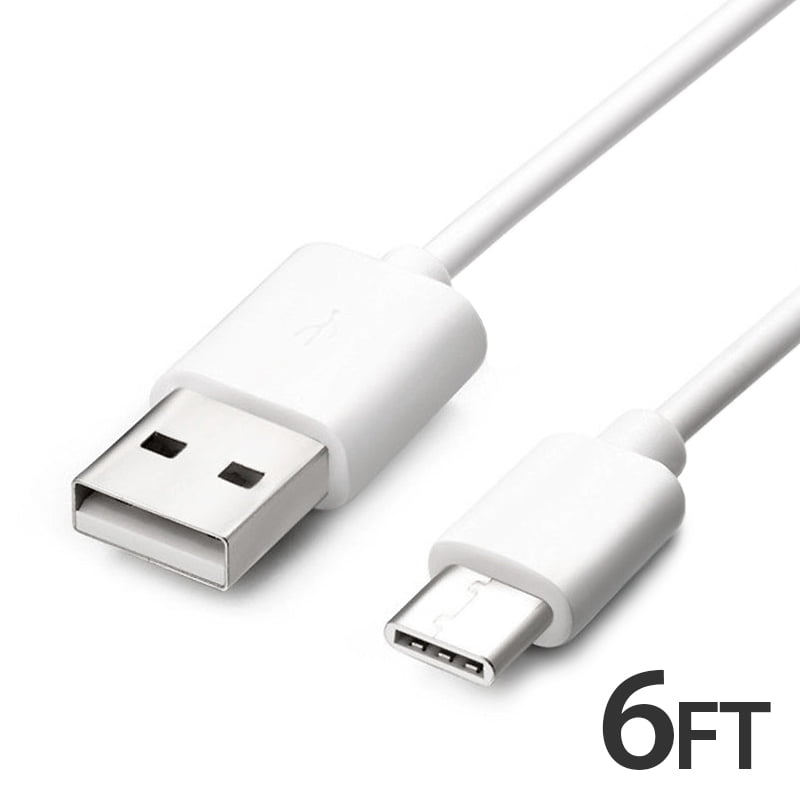 2x 6FT USB Type C Cable Fast Charging Cable USB-C 3.1 Data Sync Charger Cable Cord For Samsung Galaxy S9 S9+ Galaxy S8 Plus Nexus 5X 6P OnePlus 3