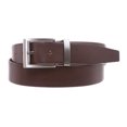 thumbnail image 1 of Men's 1 1/4 Inch (34 mm) Top Grain Cowhide Plain Leather Belt with Nickel Free Clamp Buckle, 1 of 3